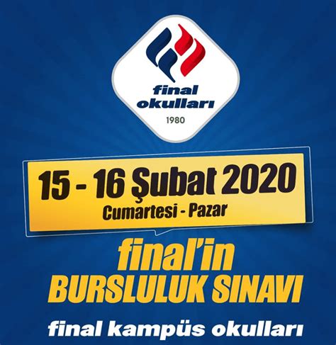Antalya final okulları bursluluk sınavı 2020